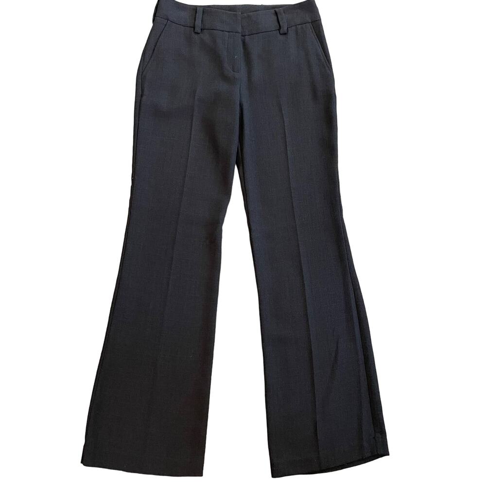 B.Wear Black Straight Leg dress pants slacks work business casual juniors 7